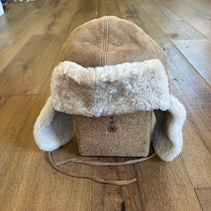Ugg Shearling Trapper Trapper Hat Sz S/M